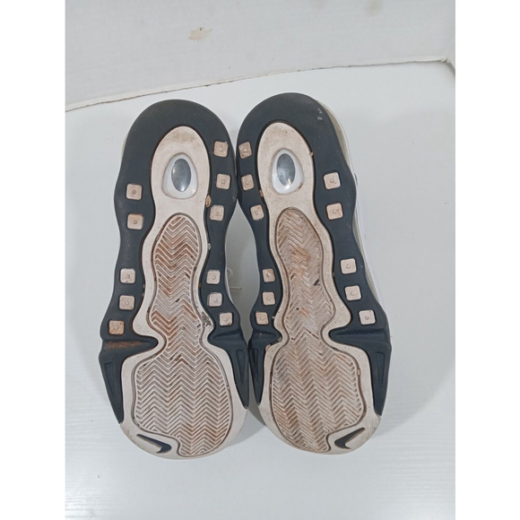 Nike Mens Air Total Max Uptempo Men 9 White Navy Shoes Sneakers SCZ2198-100 - Picture 14 of 16